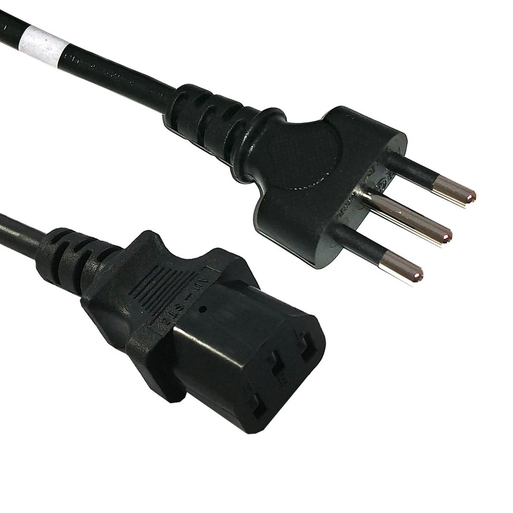 [CB1022] IEC60320-C13-IT-BLACK-STRAIGHT