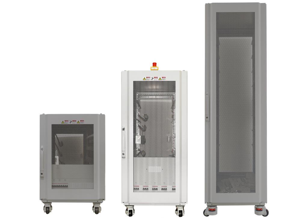 24U Heavy-Duty Industrial Server Cabinet - 19