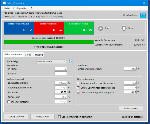 [HPA1105] EA-Lizenz BS LI-ION